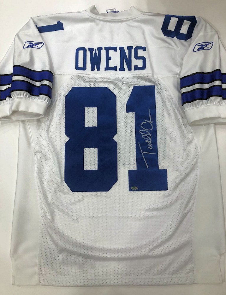 Dallas cowboys signed clearance jersey